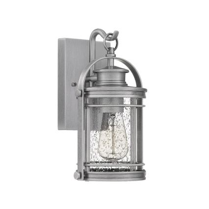 Quintiesse - Außenwandleuchte BOOKER S 1xE27/60W/230V IP44 mattchrom