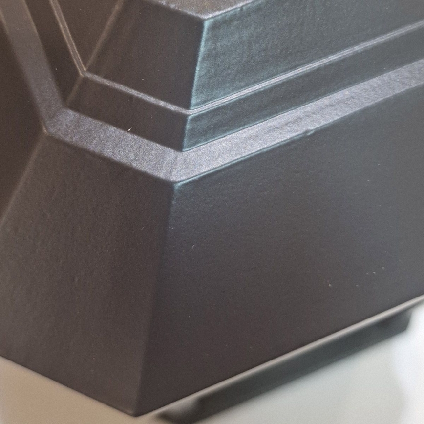 Quintiesse - Außenwandleuchte CASTELLE M 1xE27/60W/230V IP44 schwarz