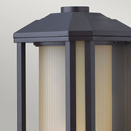 Quintiesse - Außenwandleuchte CASTELLE M 1xE27/60W/230V IP44 schwarz