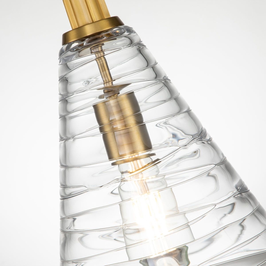 Quintiesse - Pendelleuchte mit Kette ELMORE 1xE27/60W/230V Gold