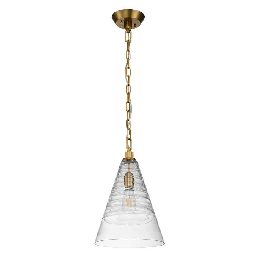Quintiesse - Pendelleuchte mit Kette ELMORE 1xE27/60W/230V Gold