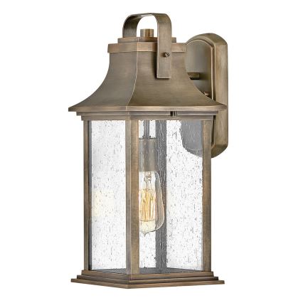 Quintiesse - Außenwandleuchte GRANT M 1xE27/60W/230V IP44 bronzefarben