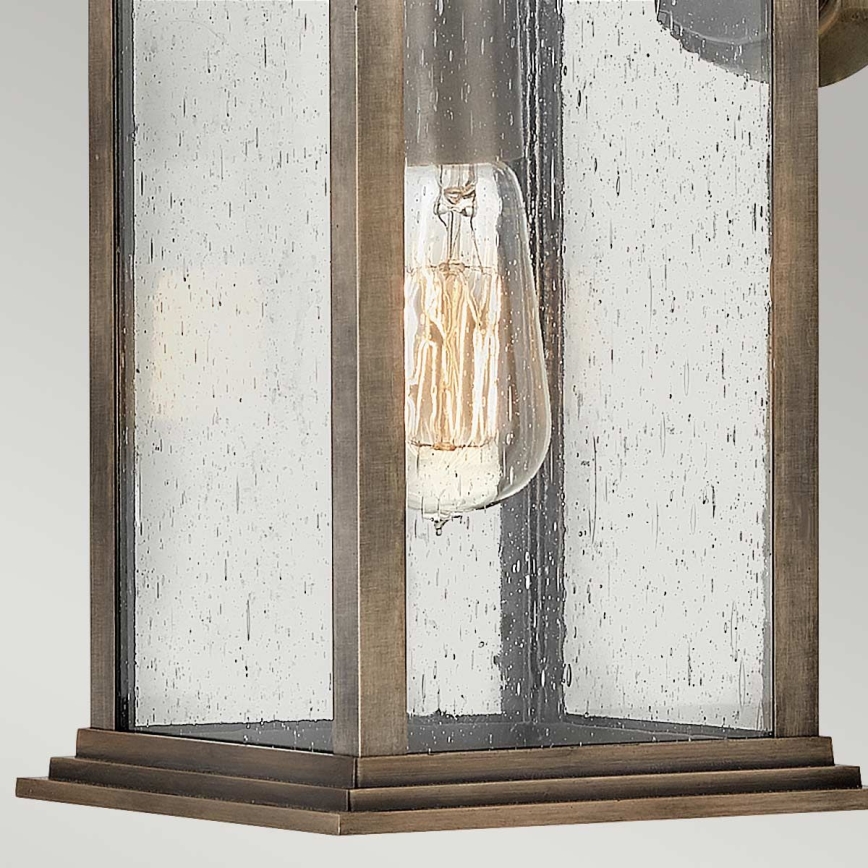 Quintiesse - Außenwandleuchte GRANT M 1xE27/60W/230V IP44 bronzefarben