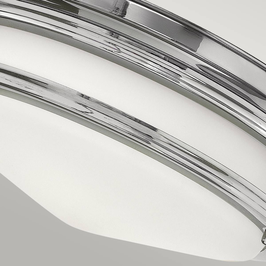 Quintiesse - Außen-Pollerleuchte HADRIAN 2xE27/40W/230V Ø 27,8 cm IP44 Hochglanzchrom