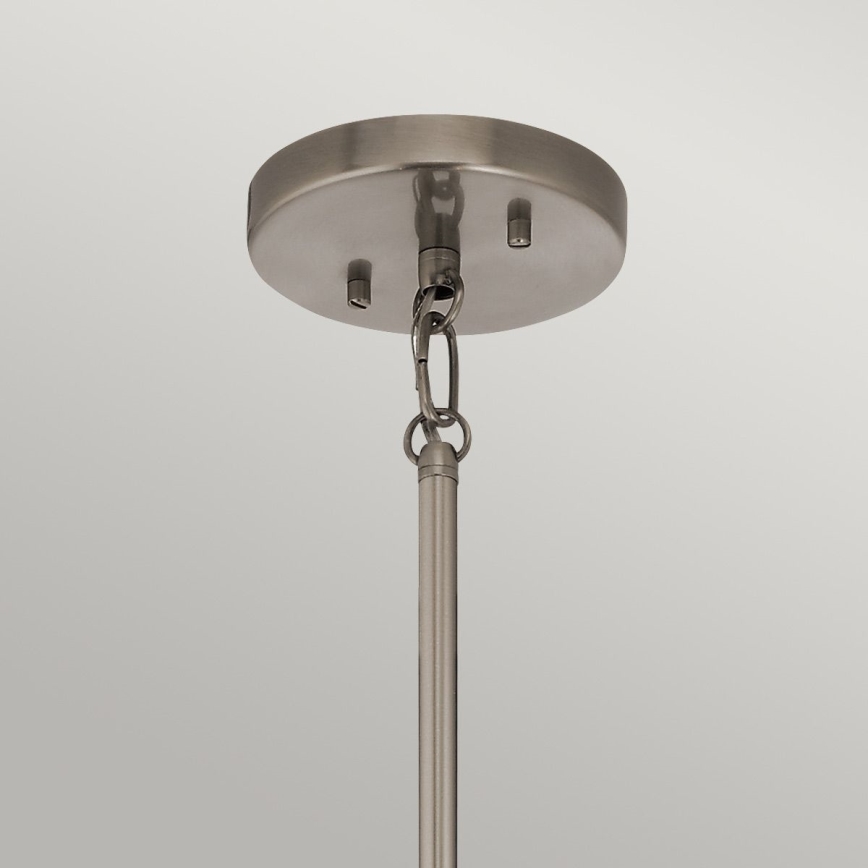 Quintiesse - Deckenleuchte mit Stange KARLEE 3xE14/60W/230V Ø 45,7 cm mattchrom