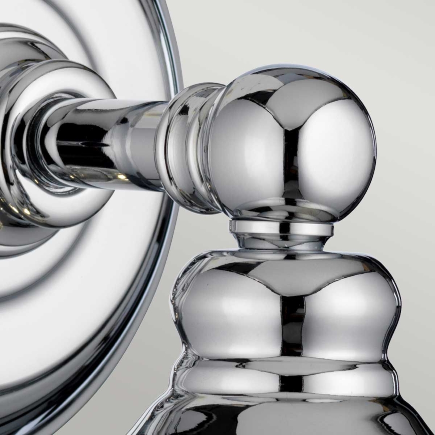 Quintiesse - LED-Badezimmer-Wandleuchte KEYNES 1xG9/3W/230V IP44 glänzender Chrom