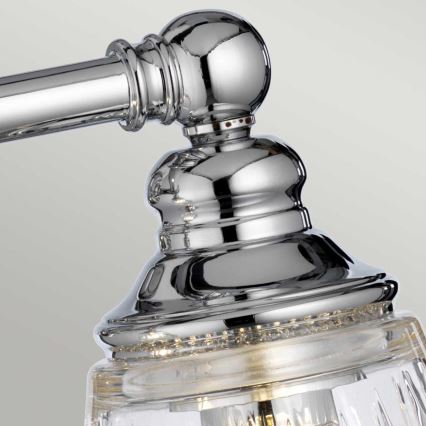 Quintiesse - LED Badezimmer-Wandleuchte KEYNES 2xG9/3W/230V IP44 glänzender Chrom
