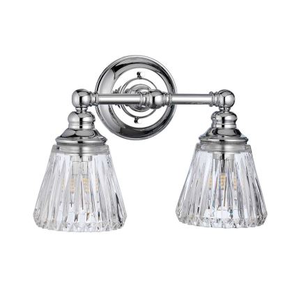 Quintiesse - LED Badezimmer-Wandleuchte KEYNES 2xG9/3W/230V IP44 glänzender Chrom