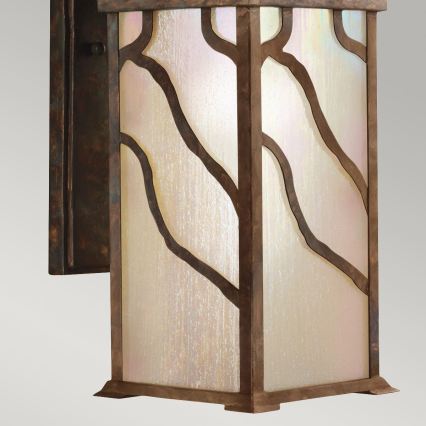 Quintiesse - Außenwandleuchte MORRIS L 1xE27/60W/230V IP44 bronzefarben