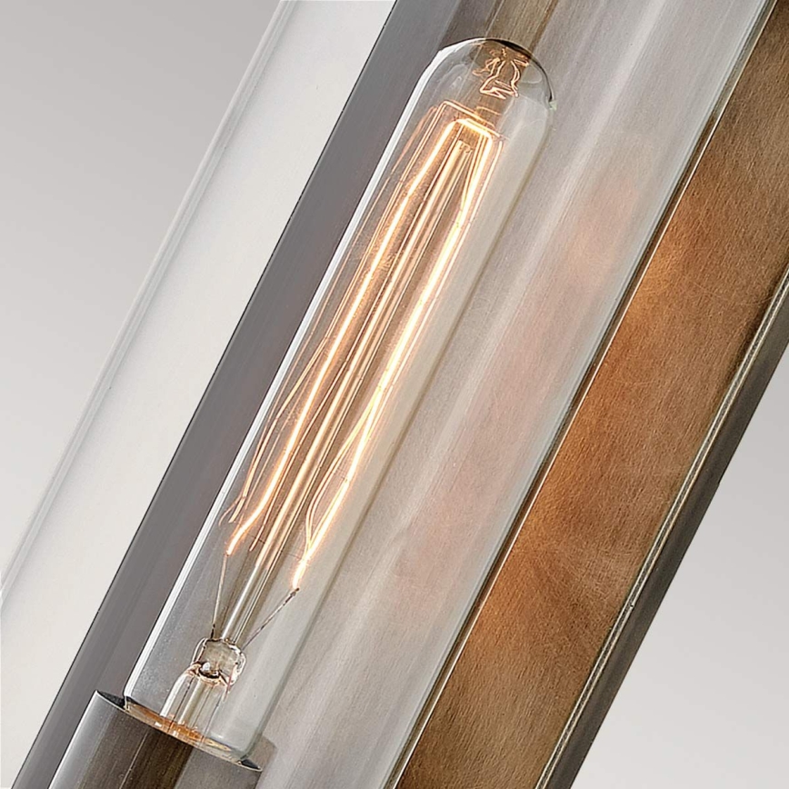 Quintiesse - Außenwandleuchte PEARSON M 1xE27/60W/230V IP44 Bronze