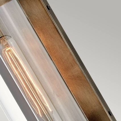 Quintiesse - Außenwandleuchte PEARSON M 1xE27/60W/230V IP44 Bronze