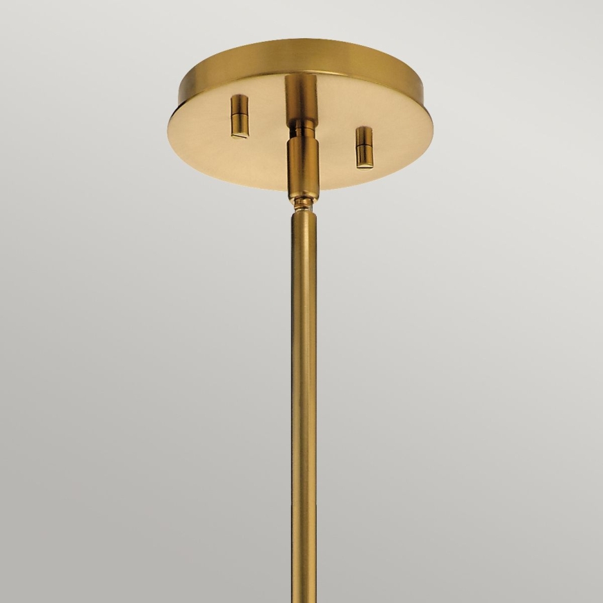 Quintiesse - LED Bad-Deckenleuchte an Stange PIM 5xG9/3W/230V, Ø 71,1 cm, IP44, goldfarben