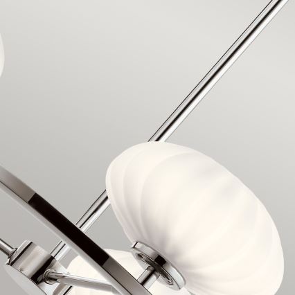 Quintiesse - LED-Badezimmer-Deckenleuchte an Stange PIM 5xG9/3W/230V Ø 71,1 cm IP44 Hochglanz-Chrom