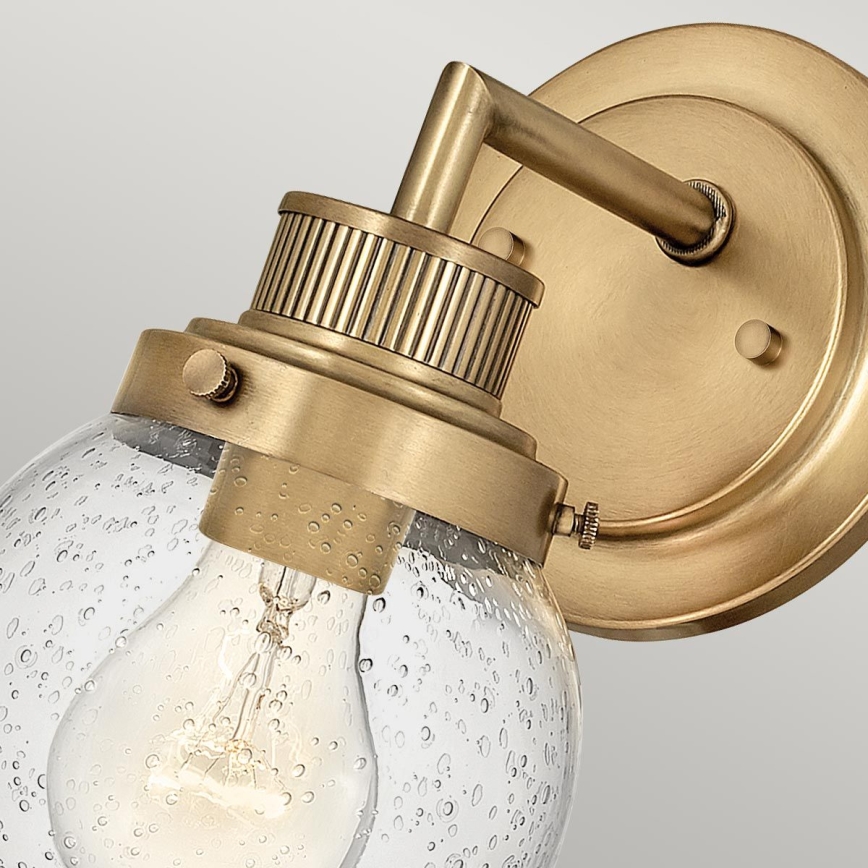 Quintiesse - Badezimmer-Wandleuchte POPPY 1xE27/60W/230V IP44 gold