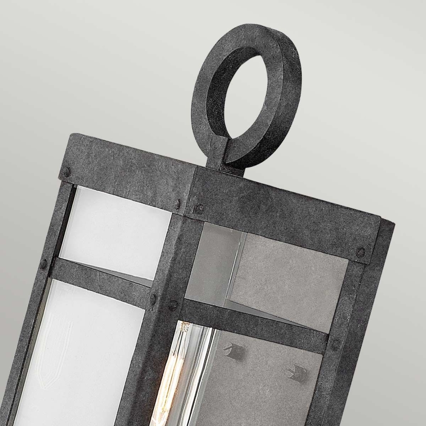 Quintiesse - Außenwandleuchte PORTER M 1xE27/60W/230V IP44 schwarz