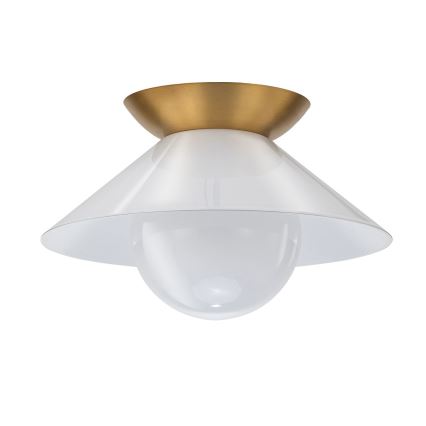 Quintiesse - Deckenleuchte SAUCER 1xE27/40W/230V Ø 36,6 cm goldfarben