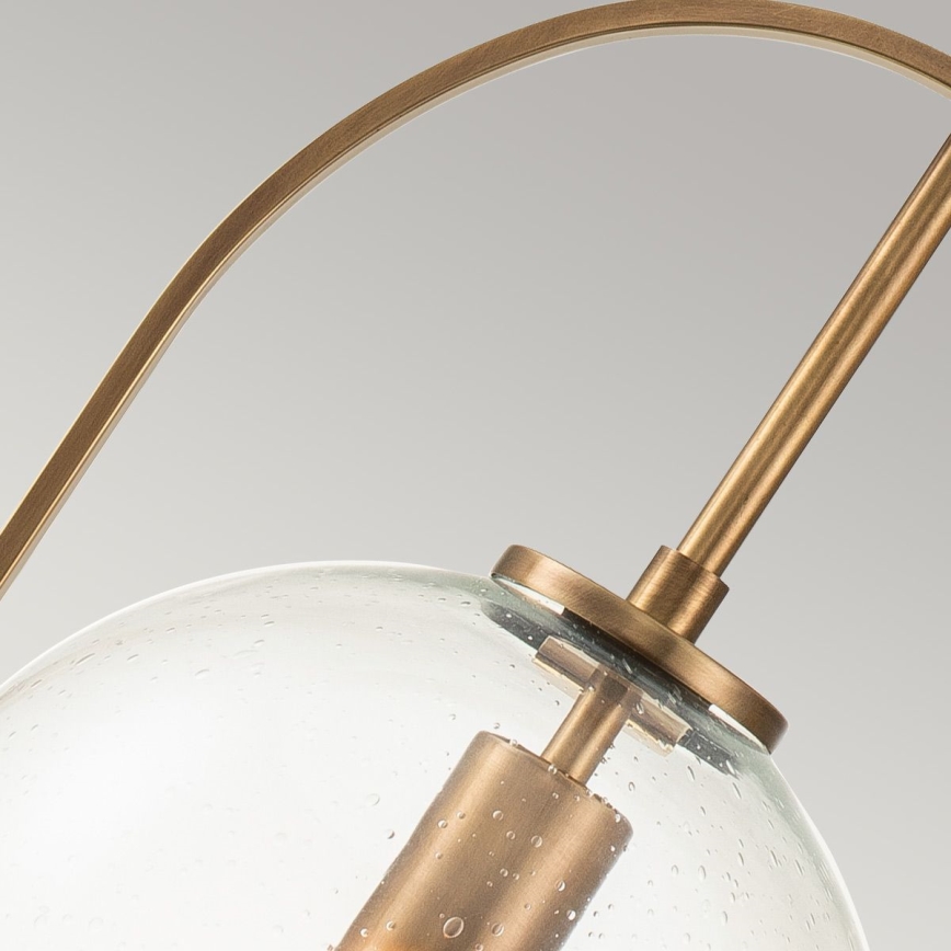 Quintiesse - Pendelleuchte an Stange SOMERSET 1xE27/60W/230V Ø 28,9 cm bronzefarben