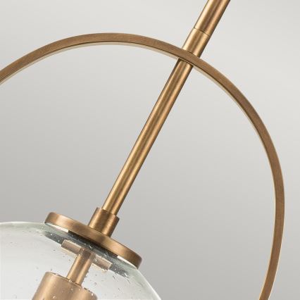 Quintiesse - Pendelleuchte an Stange SOMERSET 1xE27/60W/230V Ø 28,9 cm bronzefarben
