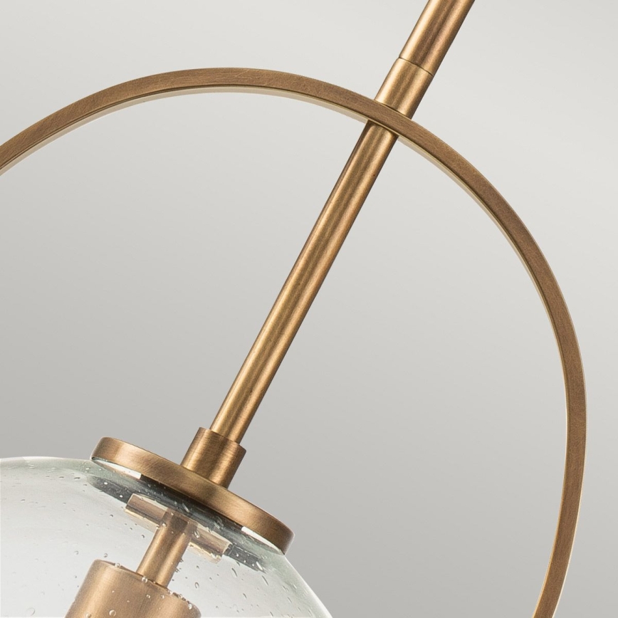 Quintiesse - Pendelleuchte an Stange SOMERSET 1xE27/60W/230V Ø 28,9 cm bronzefarben