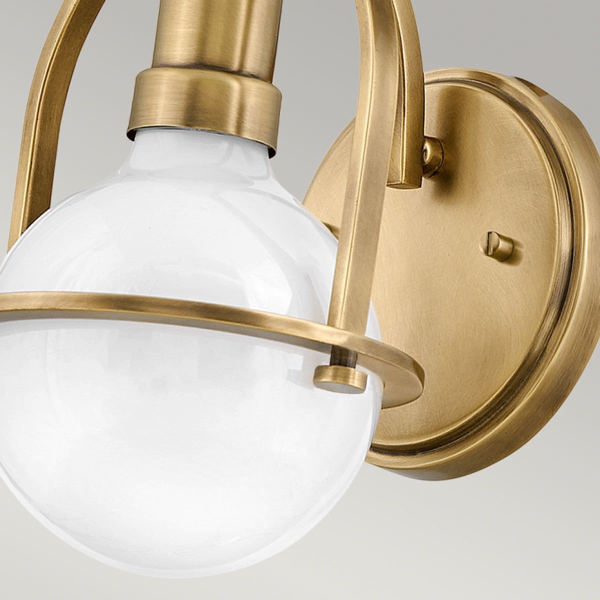Quintiesse - Wandleuchte SOMERSET 1xE27/60W/230V goldfarben