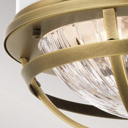Quintiesse - Deckenleuchte TOLLIS 2xE27/40W/230V Ø 30,5 cm goldfarben