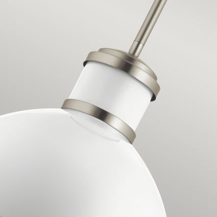 Quintiesse - Pendelleuchte an Stange TOLLIS 1xE27/40W/230V Ø 40,8 cm mattchrom