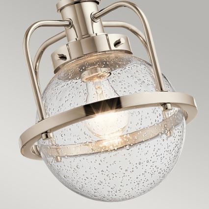 Quintiesse - Außen-Pfostenleuchte TRIOCENT 1xE27/40W/230V IP44, glänzender Chrom