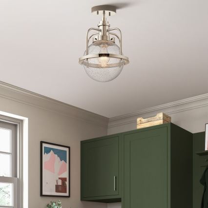 Quintiesse - Außen-Pfostenleuchte TRIOCENT 1xE27/40W/230V IP44, glänzender Chrom