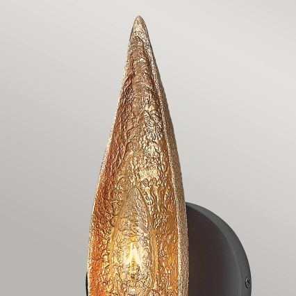 Quintiesse - Wandleuchte WILLOW 1xE14/40W/230V Gold/Schwarz