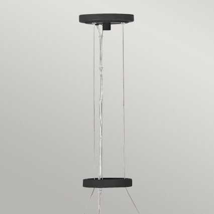 Quintiesse - Hängeleuchte an Kabel WILLOW 6xE14/40W/230V Ø 61 cm gold/schwarz