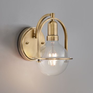 Quintiesse - Wandleuchte SOMERSET 1xE27/60W/230V goldfarben