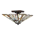 Quoizel - Deckenleuchte Tiffany MAYBECK 2xE27/60W/230V