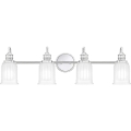 Quoizel - LED-Badezimmer-Wandleuchte SWELL 4xG9/3W/230V IP44 glänzender Chrom