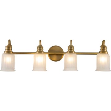 Quoizel - LED Badezimmer-Wandleuchte SWELL 4xG9/3W/230V IP44 Gold