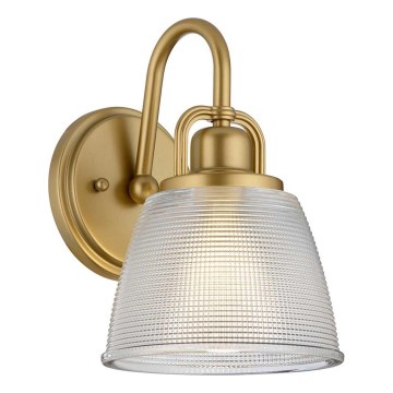 Quoizel - LED-Wandleuchte für Badezimmer DUBLIN 1xG9/3W/230V IP44 golden