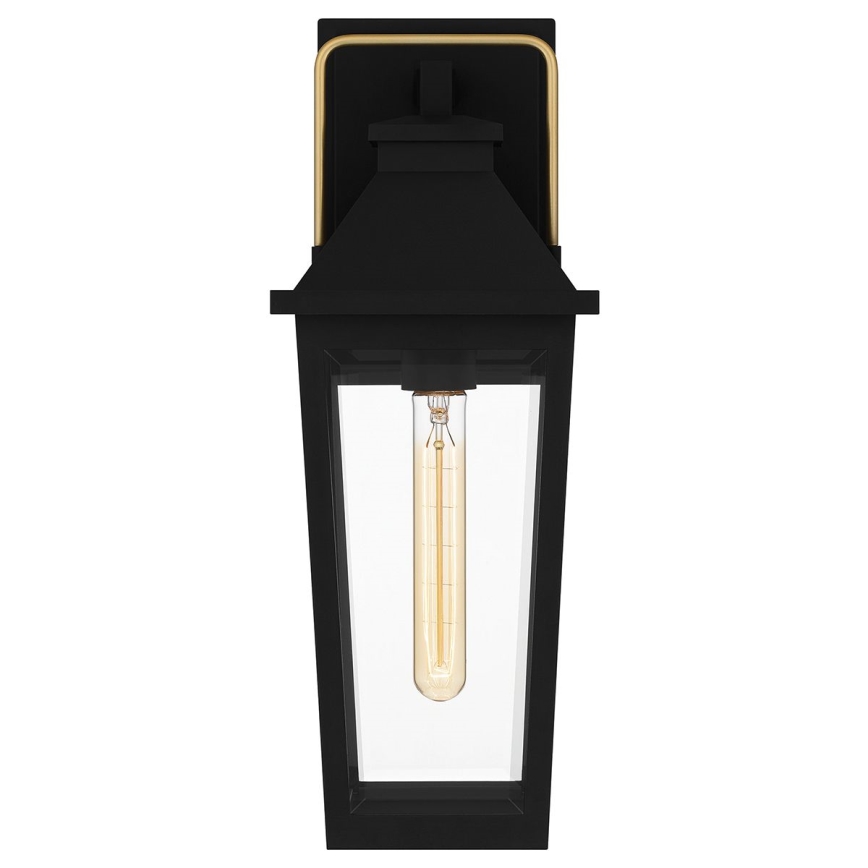 Quoizel - Außenwandleuchte BUCKLEY M 1xE27/40W/230V IP44 schwarz