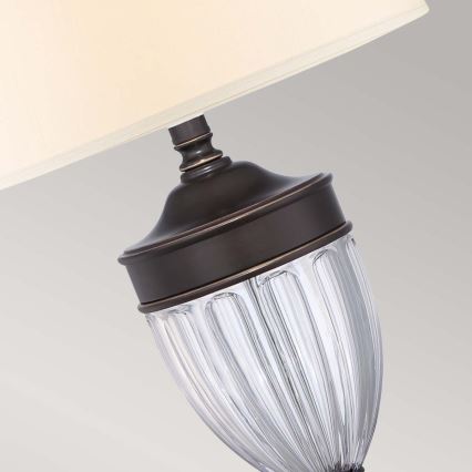 Quoizel - Tischleuchte DENNISON 1xE27/60W/230V bronzen