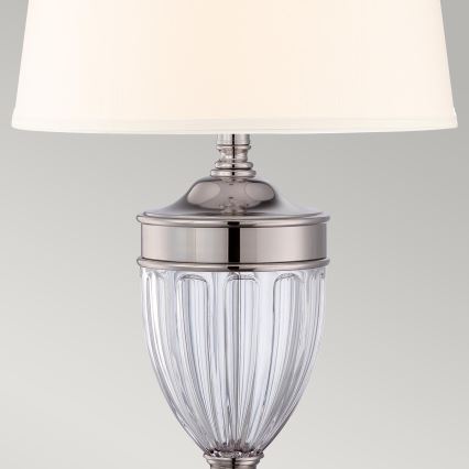 Quoizel - Tischleuchte DENNISON 1xE27/60W/230V glänzendes Chrom