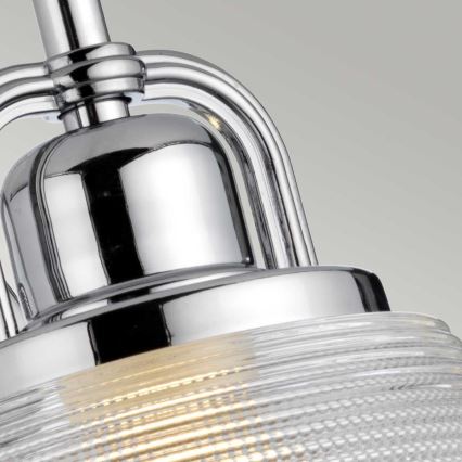 Quoizel - LED-Wandleuchte für Badezimmer DUBLIN 1xG9/3W/230V IP44 glänzendes Chrom