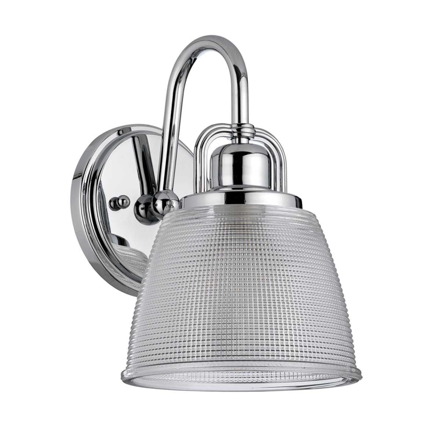 Quoizel - LED-Wandleuchte für Badezimmer DUBLIN 1xG9/3W/230V IP44 glänzendes Chrom