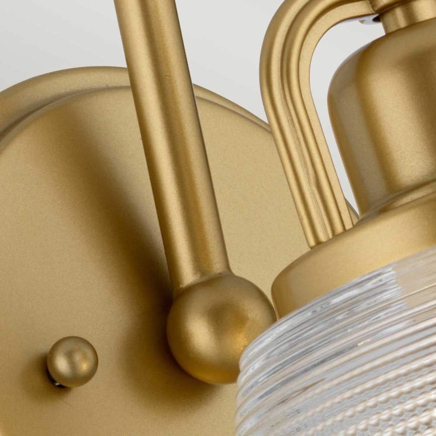 Quoizel - LED-Wandleuchte für Badezimmer DUBLIN 1xG9/3W/230V IP44 golden