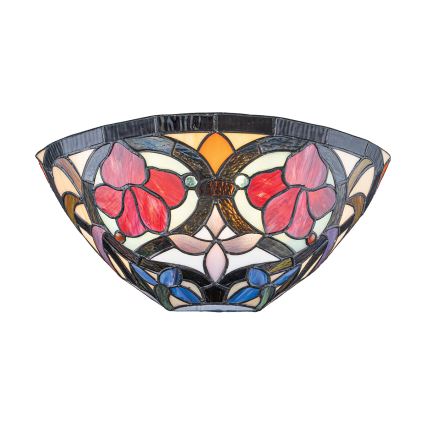 Quoizel - Tiffany-Wandleuchte LARISSA 2xE14/40W/230V