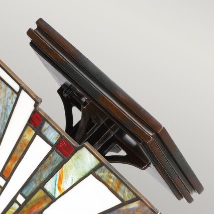 Quoizel - Deckenleuchte Tiffany MAYBECK 2xE27/60W/230V