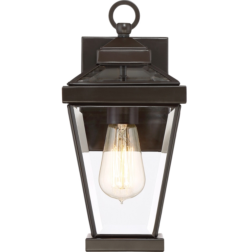 Quoizel - Outdoor-Wandleuchte RAVINE 1xE27/60W/230V IP44 braun