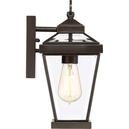 Quoizel - Outdoor-Wandleuchte RAVINE 1xE27/60W/230V IP44 braun