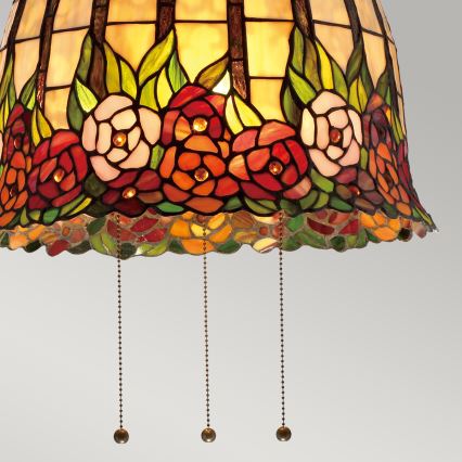 Quoizel - Kronleuchter mit Kette ROSECLIFFE 3xE27/100W/230V