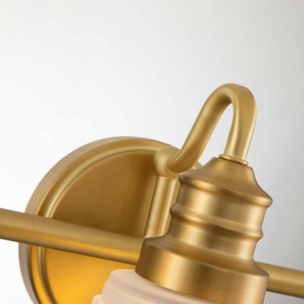 Quoizel - LED Badezimmer Wandleuchte SWELL 3xG9/3W/230V IP44 gold