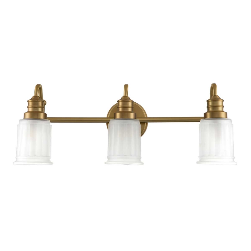 Quoizel - LED Badezimmer Wandleuchte SWELL 3xG9/3W/230V IP44 gold