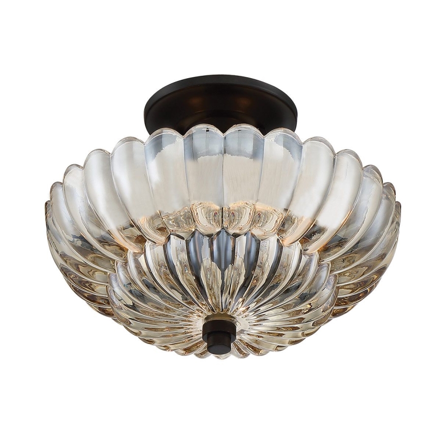 Quoizel - Deckenleuchte WHITECAP 3xE14/40W/230V d 29,7 cm