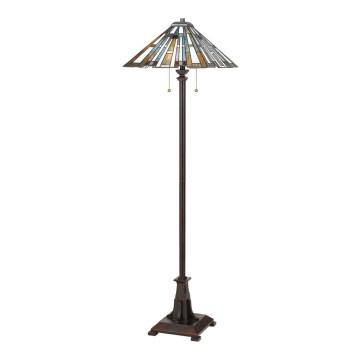 Quoizel - Stehlampe MAYBECK 2xE27/60W/230V